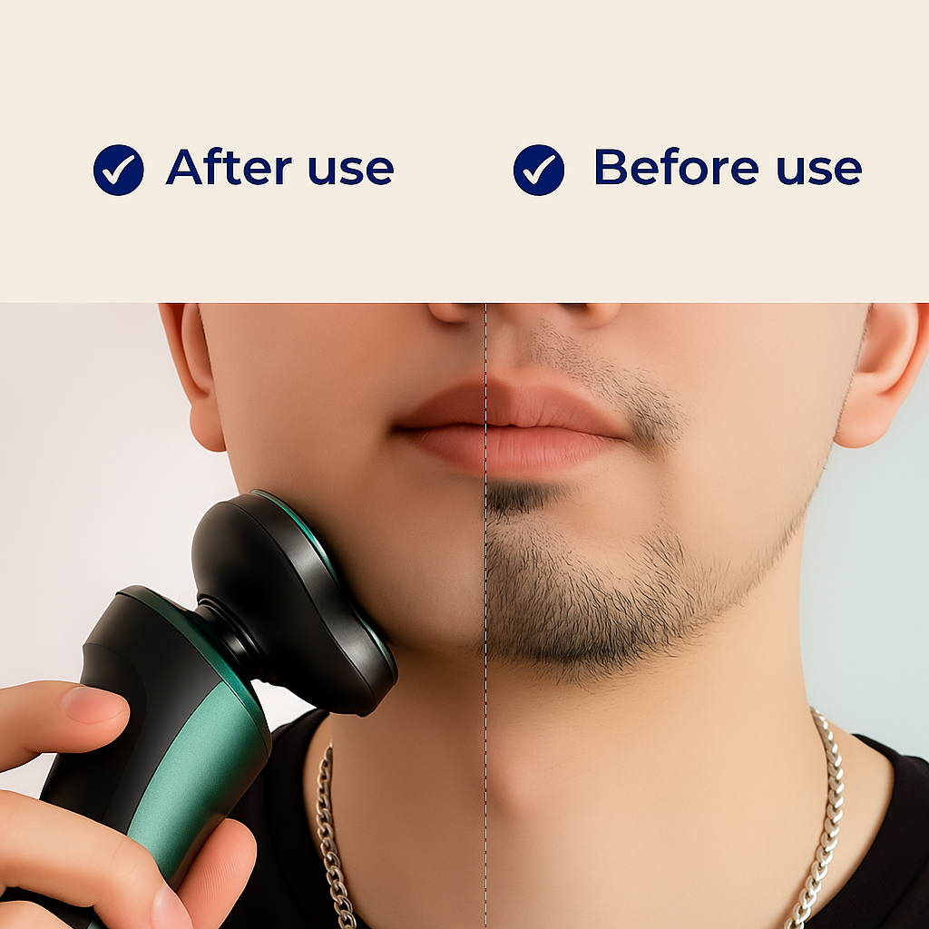 All-in-One Grooming Device – Waterproof – LED Screen – USB Rechargeable