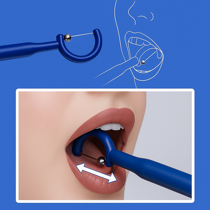 3-Piece Tongue Strengthener – Ergonomic Grip – Boosts Speech & Swallowing Skills