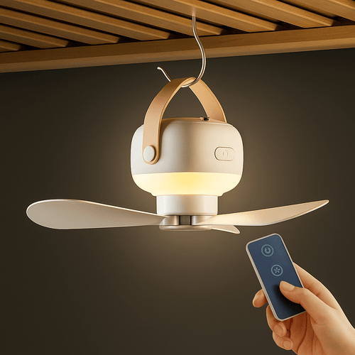 Rechargeable Wireless Fan with Remote Control