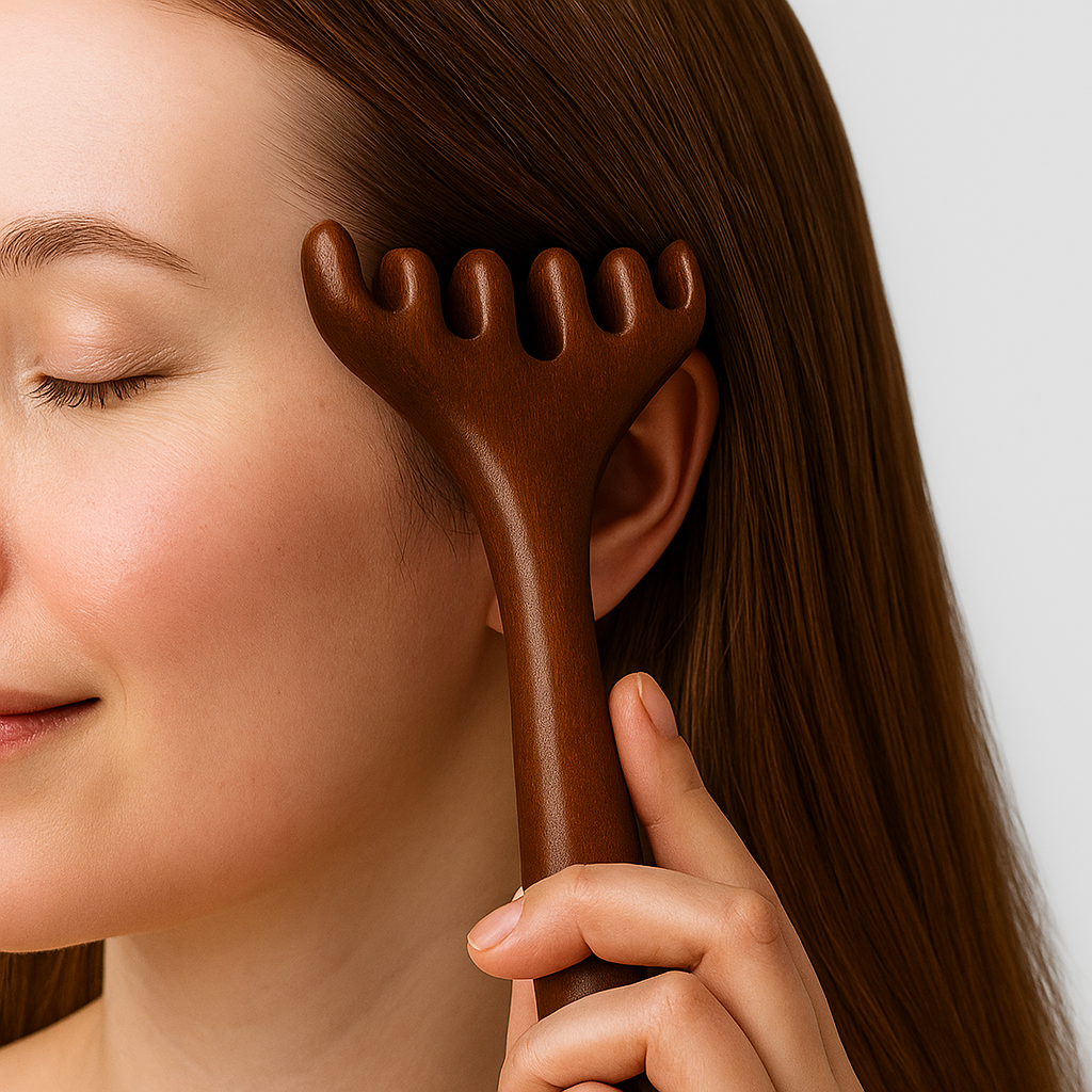 Gentle Scalp Massager for Relaxation and Hair Care – Anti-Static Design