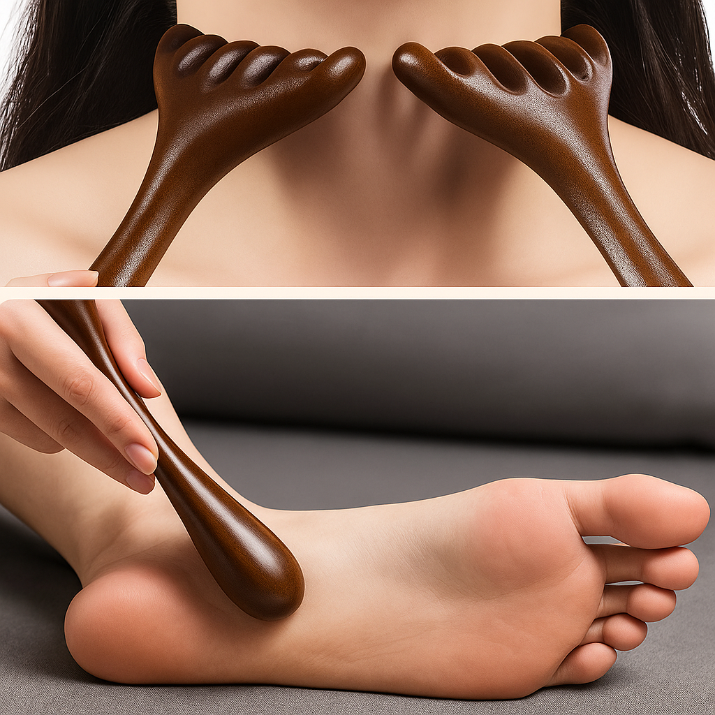 Gentle Scalp Massager for Relaxation and Hair Care – Anti-Static Design