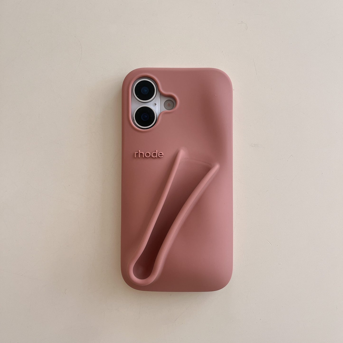 3D Silicone Lipstick Phone Cover for iPhone