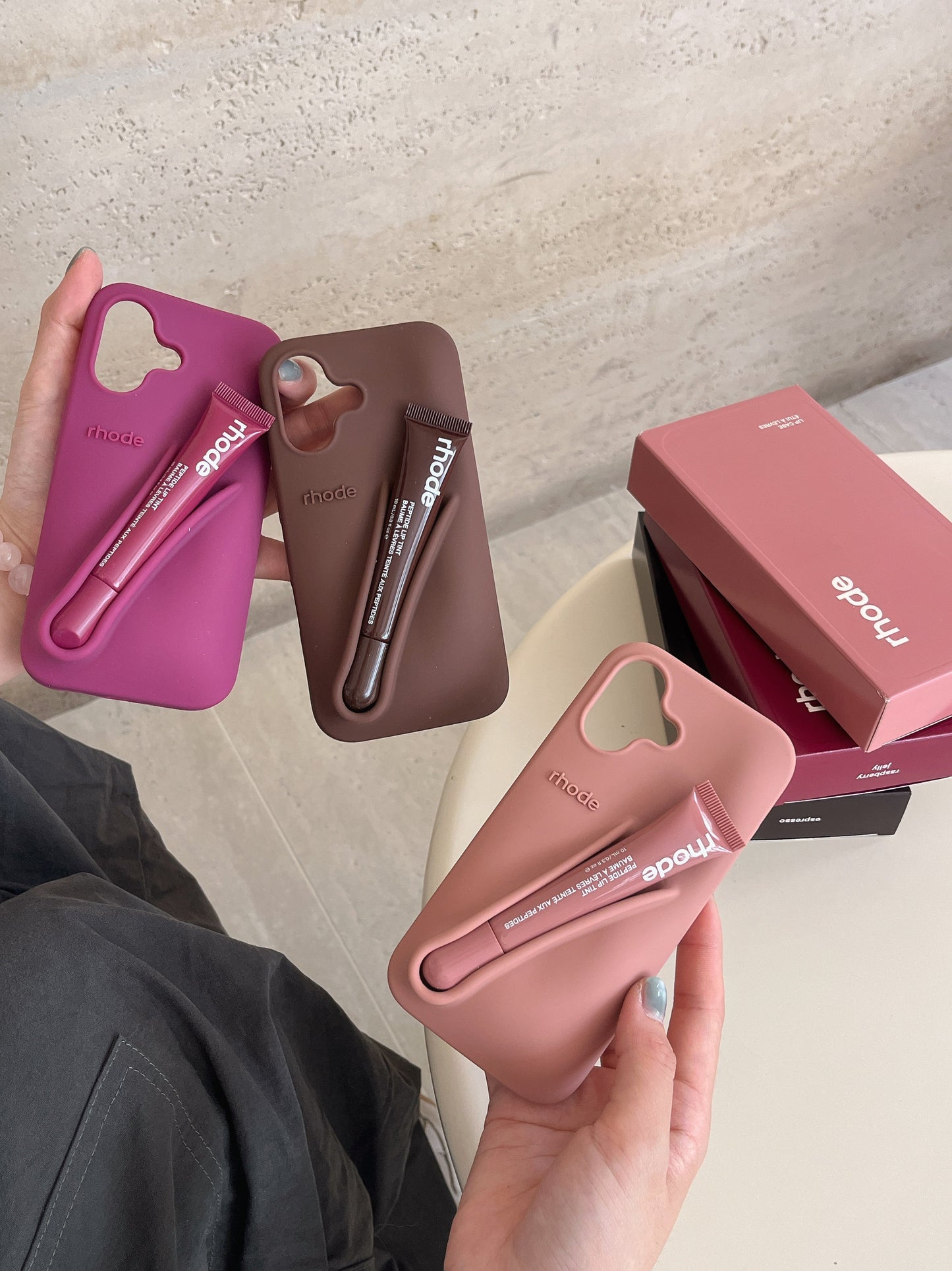 3D Silicone Lipstick Phone Cover for iPhone