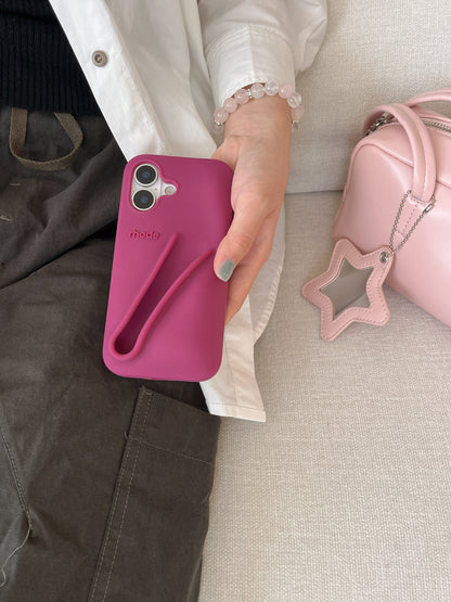 3D Silicone Lipstick Phone Cover for iPhone