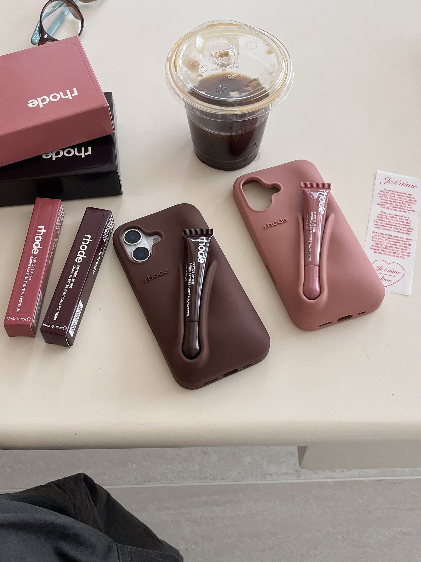 3D Silicone Lipstick Phone Cover for iPhone