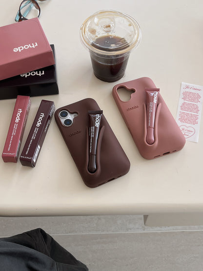 3D Silicone Lipstick Phone Cover for iPhone