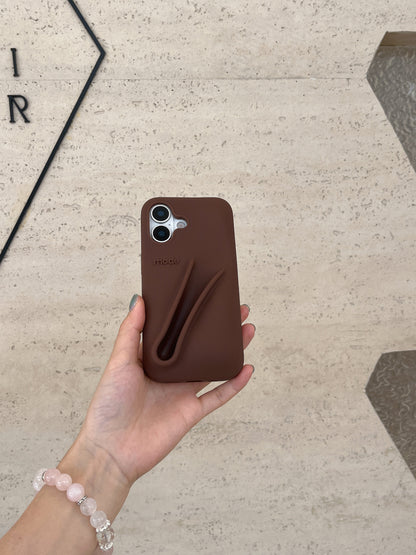 3D Silicone Lipstick Phone Cover for iPhone