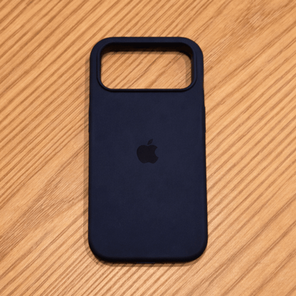 MagSafe-Compatible Silicone Case with Soft Touch Surface for iPhone