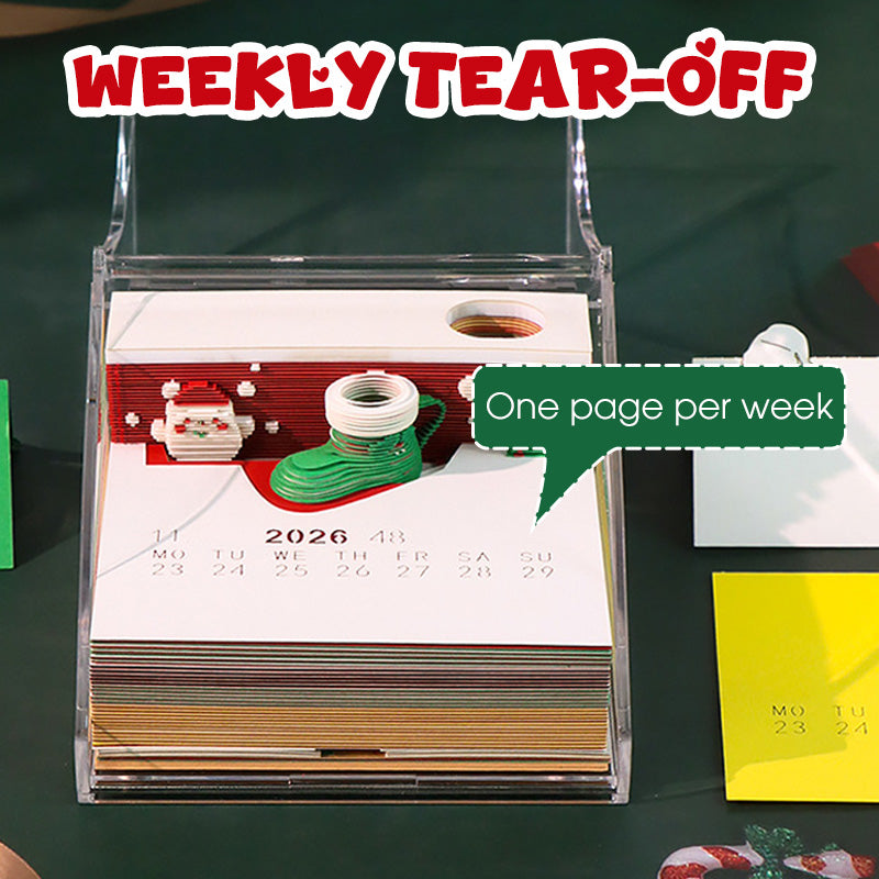 3D Holiday Planner – Transform Your Desk with Festive Fun