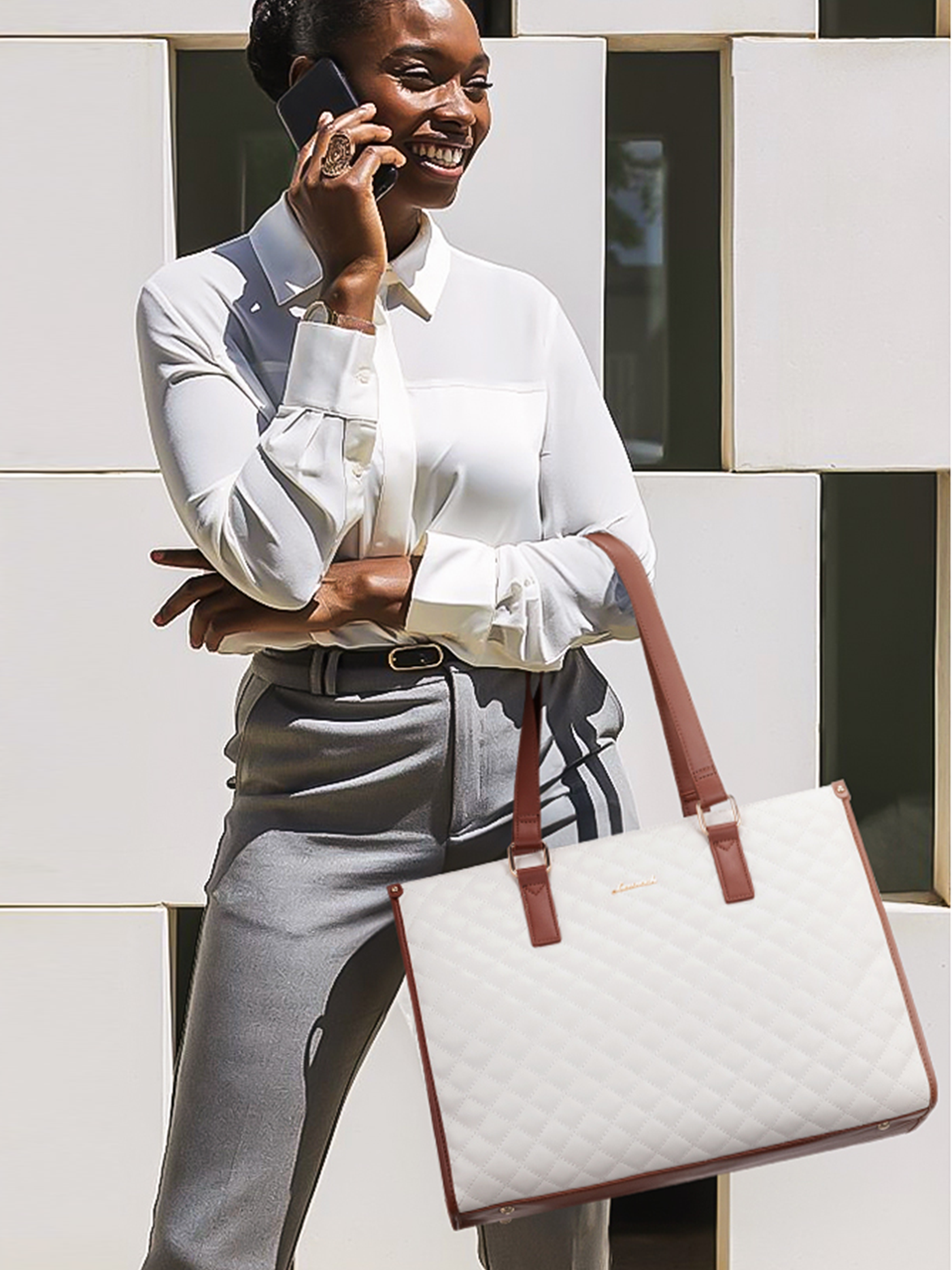 Versatile 3-in-1 Tote for Modern Women