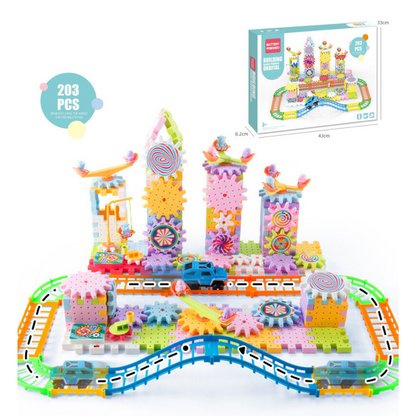 Rotating Montessori Building Block Toy