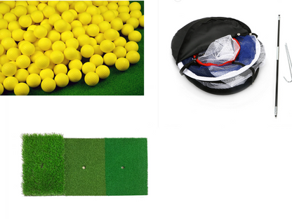 Portable Golf Swing Trainer Net for Indoor and Outdoor Use