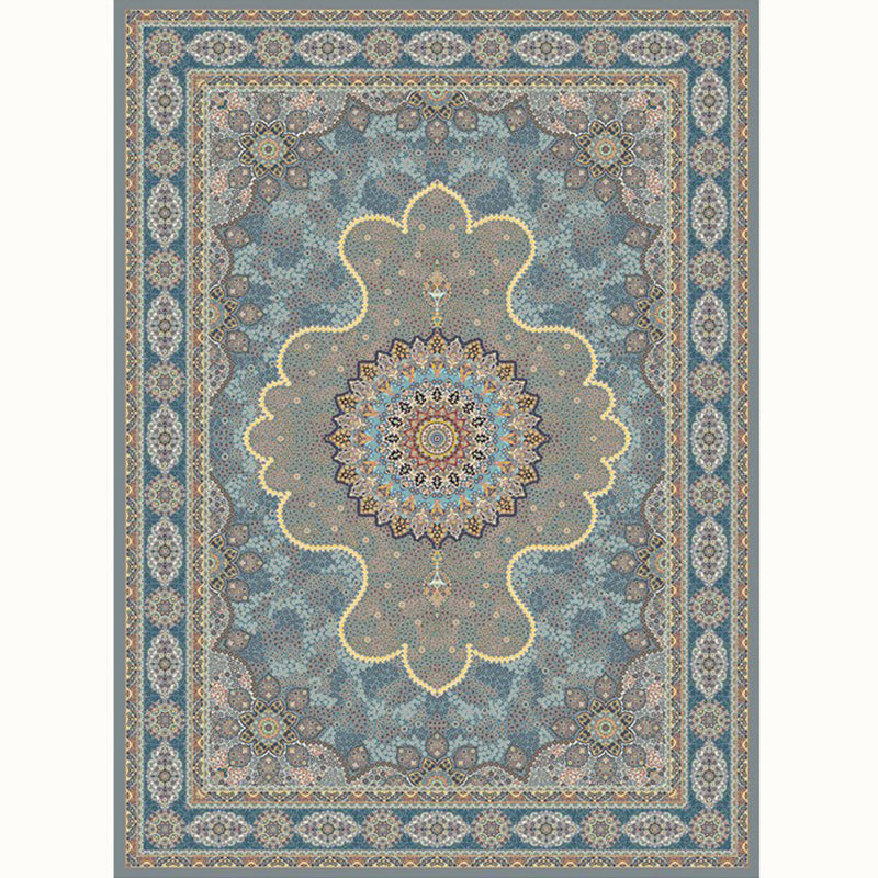 Vibrant Moroccan-Inspired Area Rug - Pet-Friendly & Washable