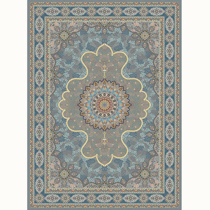 Vibrant Moroccan-Inspired Area Rug - Pet-Friendly & Washable