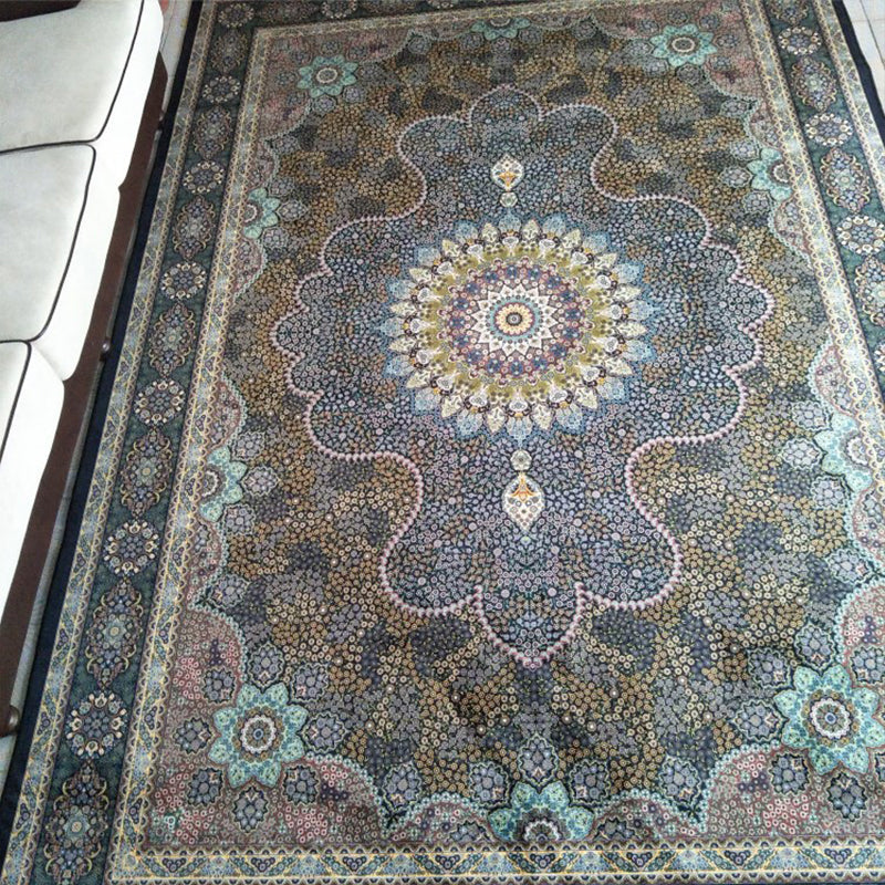 Vibrant Moroccan-Inspired Area Rug - Pet-Friendly & Washable