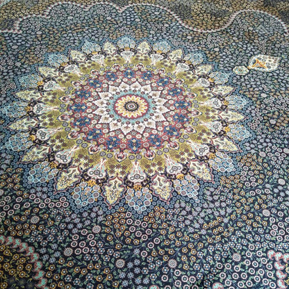Vibrant Moroccan-Inspired Area Rug - Pet-Friendly & Washable