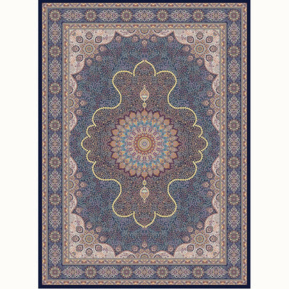 Vibrant Moroccan-Inspired Area Rug - Pet-Friendly & Washable