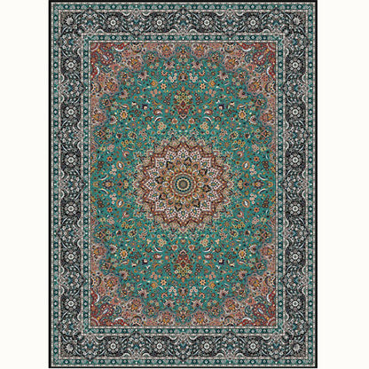 Vibrant Moroccan-Inspired Area Rug - Pet-Friendly & Washable