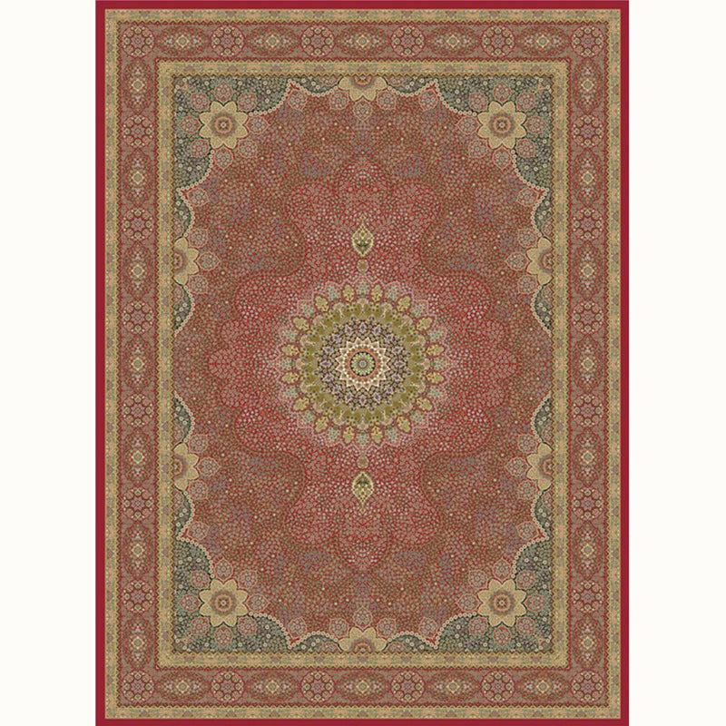 Vibrant Moroccan-Inspired Area Rug - Pet-Friendly & Washable