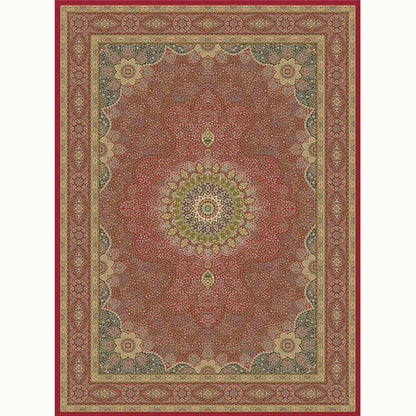 Vibrant Moroccan-Inspired Area Rug - Pet-Friendly & Washable