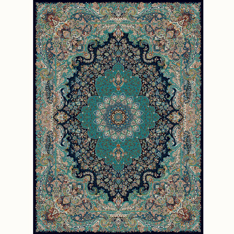 Vibrant Moroccan-Inspired Area Rug - Pet-Friendly & Washable