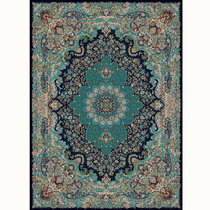 Vibrant Moroccan-Inspired Area Rug - Pet-Friendly & Washable