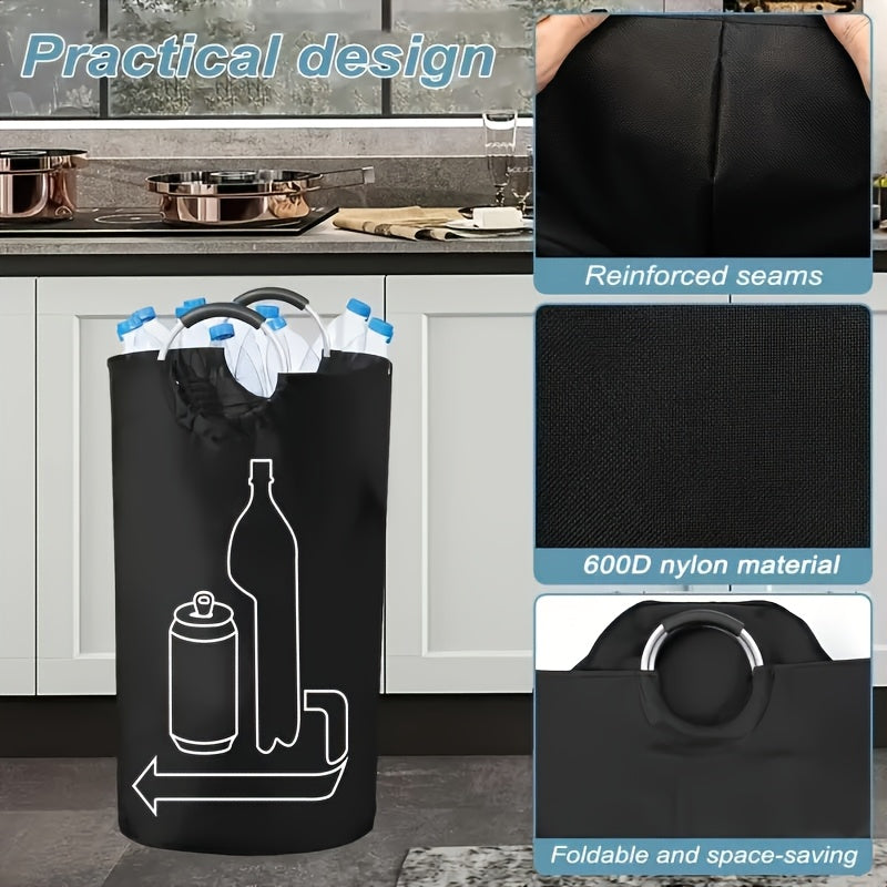 115L Expandable Storage Container for Laundry & Recycling
