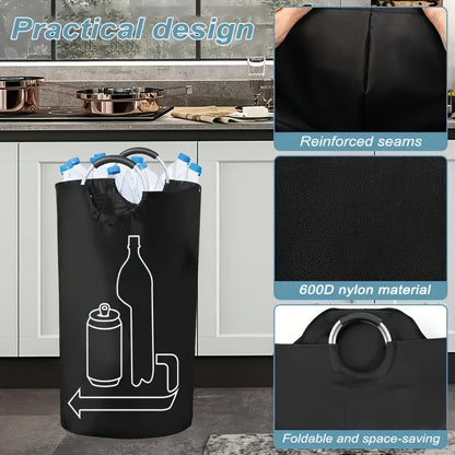 115L Expandable Storage Container for Laundry & Recycling