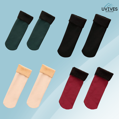 4 Pairs + 4 Free | Cozy Socks That Keep Your Feet Warm!
