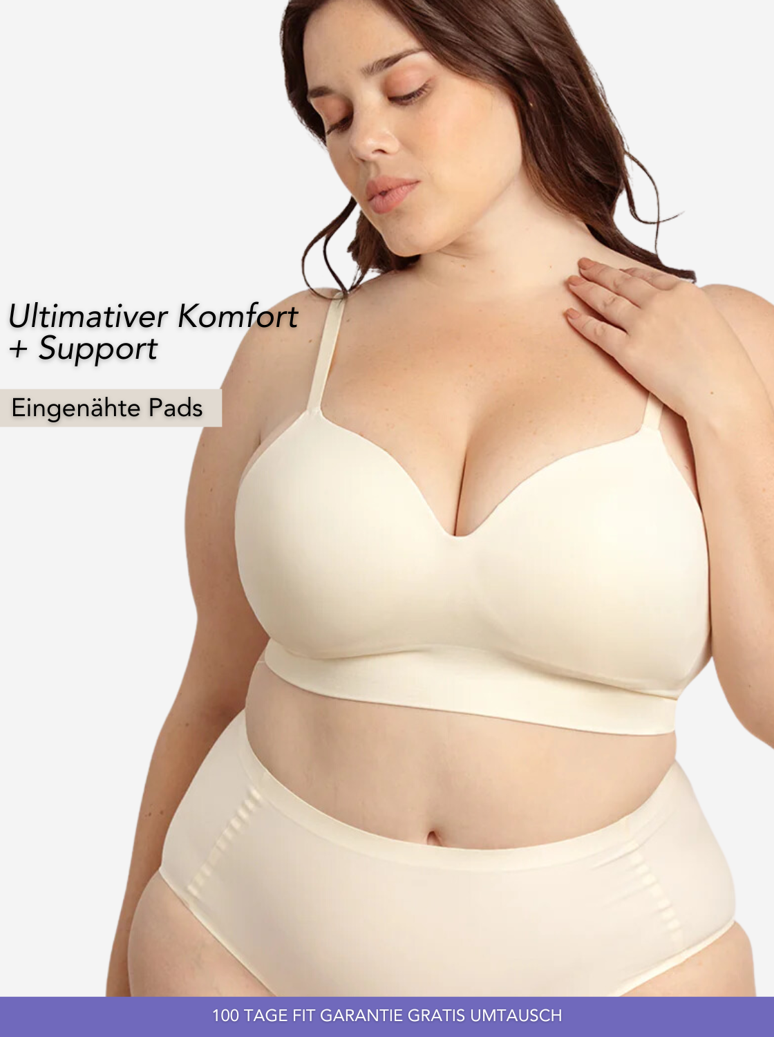 Seamless Balconette Bra for Full Coverage Comfort and Style