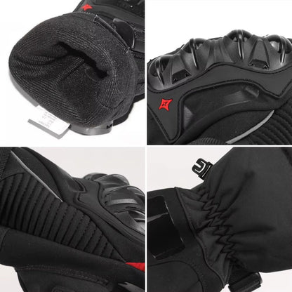 Heated Winter Gloves for Motorcycles - Waterproof Design
