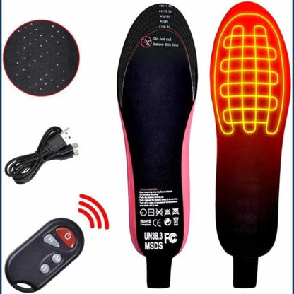 Electric Heated Insoles for Reusable Comfort