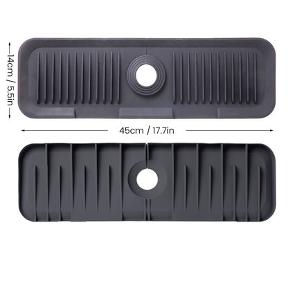 Ultimate Silicone Mat for Kitchen Faucets with Smart Drainage