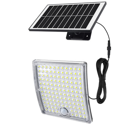 Solar Flood Light with 184 LEDs | Waterproof IP65 | Motion Sensor | Ideal for Garden and Patio