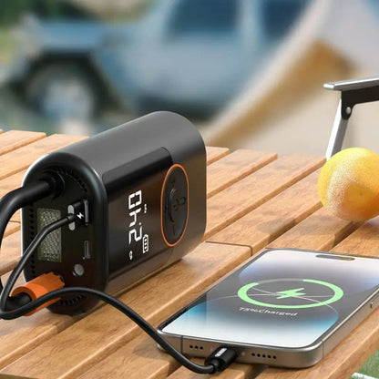 Portable Air Pump for Tires – Fast, Safe, Wireless Inflation Anywhere