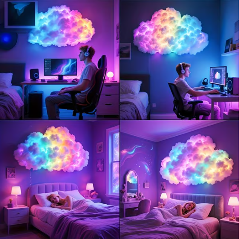 Transform Any Space with Customizable Cloud Lights