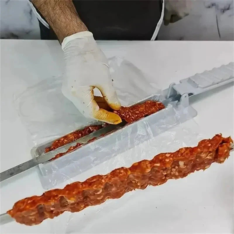 21-Inch Premium Stainless Steel Grilling Skewers for BBQ