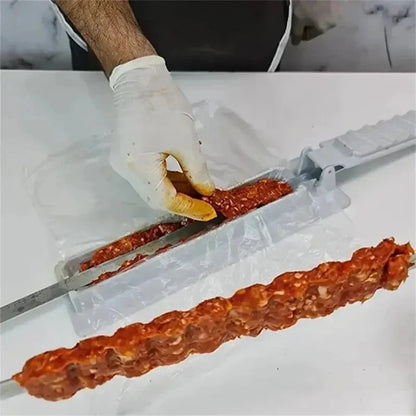 21-Inch Premium Stainless Steel Grilling Skewers for BBQ