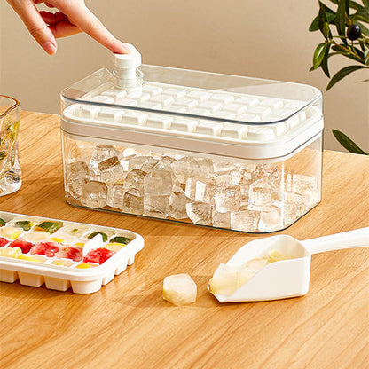 One-Touch Ice Cube Maker for Instant Chilling