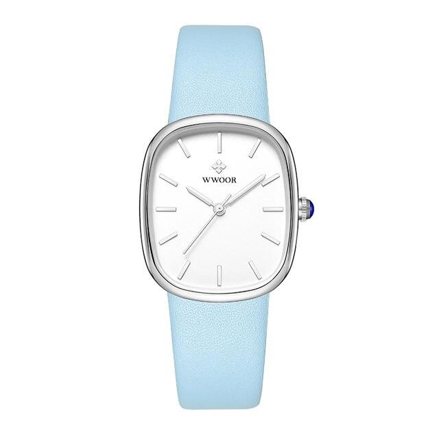 Women's Quartz Watch in Luxury Leather Design