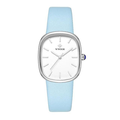 Women's Quartz Watch in Luxury Leather Design