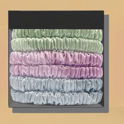 6-Pack Simple Hair Bands for Daily Use and Styling