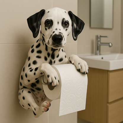 PawRoll – The Cutest Companion for Your Bathroom!