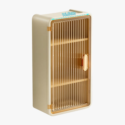 Waterproof Wall Shelf - Smart Storage Solution for Bathroom - Yellow