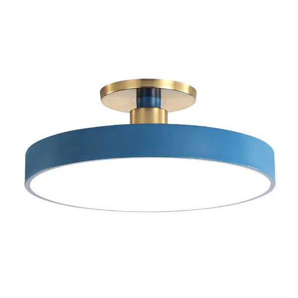 Sleek LED Ceiling Fixture with Nordic Modern Design