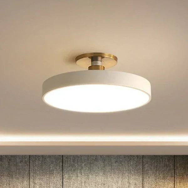 Sleek LED Ceiling Fixture with Nordic Modern Design