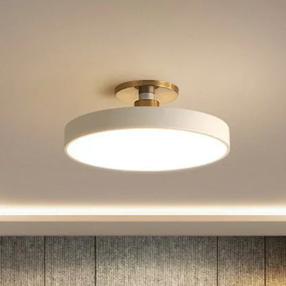 Sleek LED Ceiling Fixture with Nordic Modern Design
