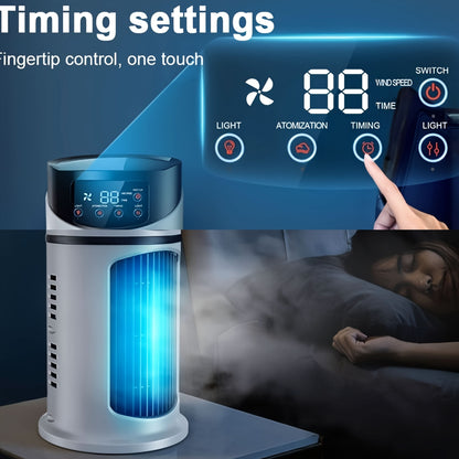 Mist Cooling Fan for Refreshing Air Circulation