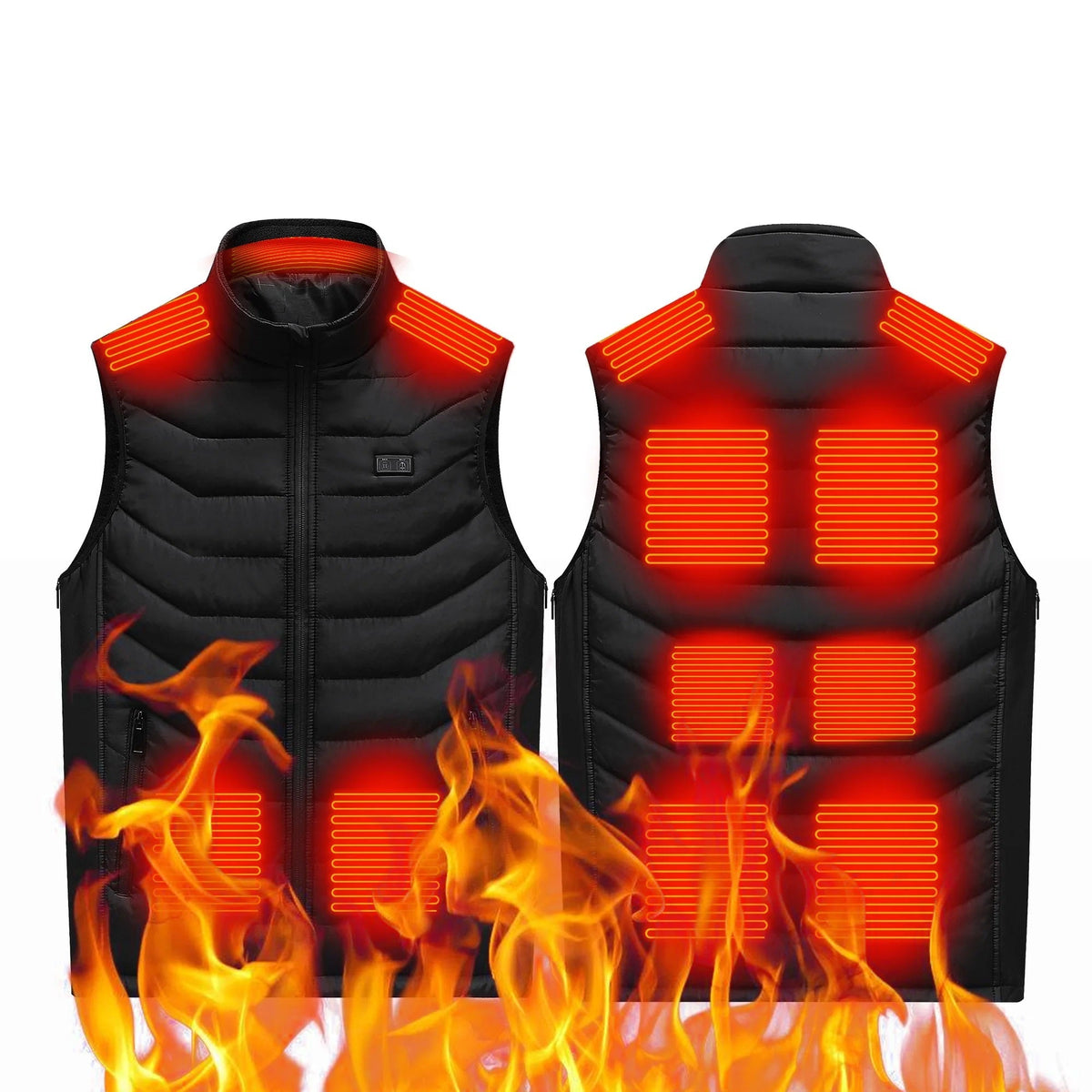 Electric Thermal Vest with USB Heating - Winter Wear for Men and Women