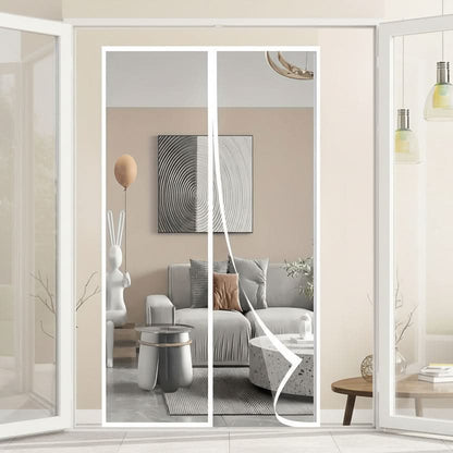 Magnetic Door Curtain for Insect Protection